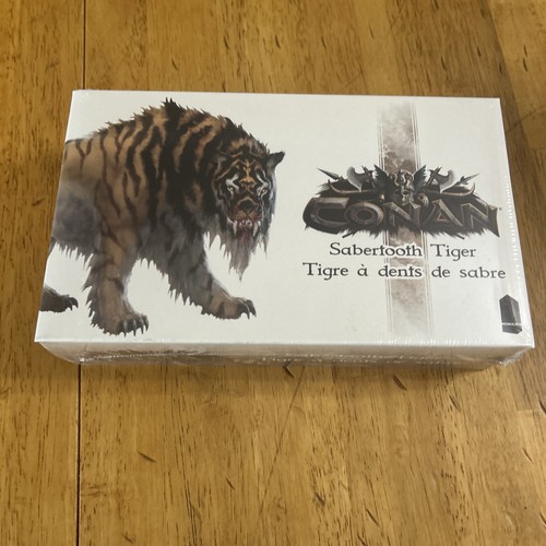 Conan Gioco da Tavolo SABERTOOTH TIGER Espansione Kickstarter Monolith  - Foto 1 di 2