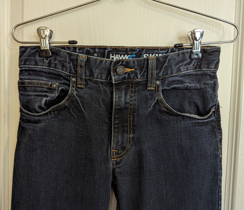Tony Hawk Boys Dark Denim Skinny Jeans Adjustable Waist Size 14 - Picture 2 of 15