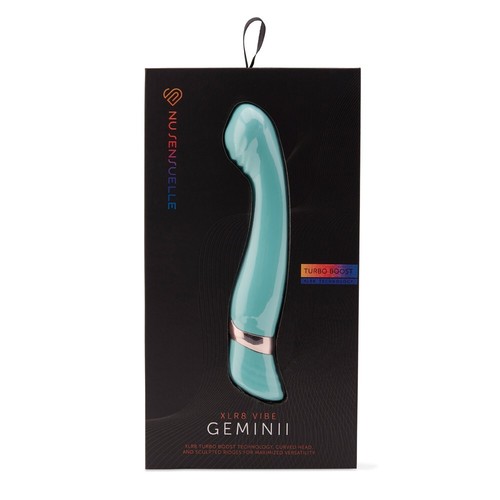 Nu Sensuelle XLR8 Vibe Geminii Vibe Blue - G-Spot Vaginal Clitoral Vibrator - Picture 3 of 4