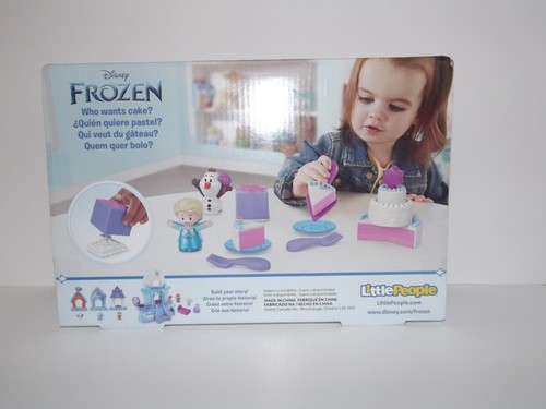 Disney Frozen Little People Fisher Price Elsa & Olaf's Party 12 Pieces New (~) - Picture 2 of 6