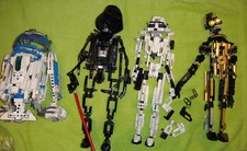 lego Star Wars R2D2 8009 Darth Vader 8010 Storm Trooper 8008 8007 C-3PO Konvolut