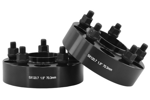 1.5" Thick 5x4.75" Hub Centric Wheel Adapters for 70.3 MM Hub GM Models - Picture 5 of 9