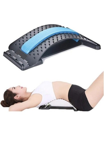 Back Stretcher Posture Corrector Massager Lumbar Support & Pain Tension Relief - 第 1/8 張圖片