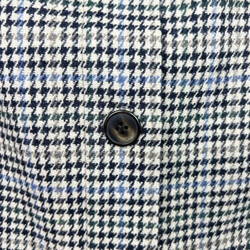 Whistles Houndstooth A-Line Wool Skirt 16 Button Through Beige Neutral RRP £99 - Picture 5 of 7