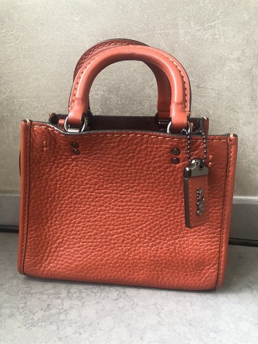 SALE Coach 1041 Orange Rogue 17 Bag - Picture 1 of 8