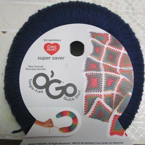 RED HEART SUPER SAVER..TANGLE-FREE..8 COLORS TO CHOOSE FROM - Picture 4 of 10