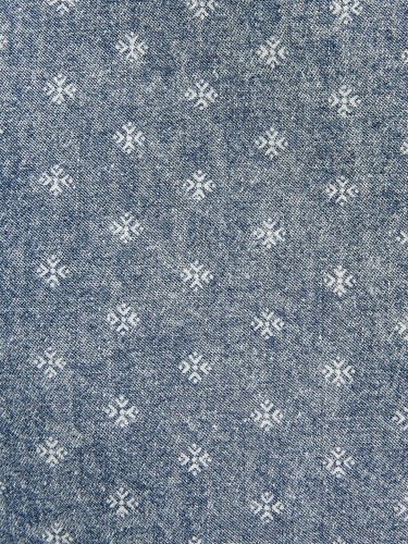 Como Man Men's Short Sleeve Printed Denim Shirt Size S --------------E11-------- - Bild 10 von 12