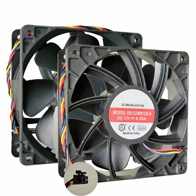 4-Pin Cooling Fan Sqr Replacement For CANAAN AVALON 1246 1166 1146 1126 Miner