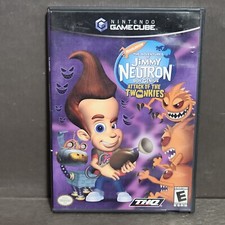 Jimmy Neutron Boy Genius Attack of the Twonkies (GameCube) Complete Refurbished