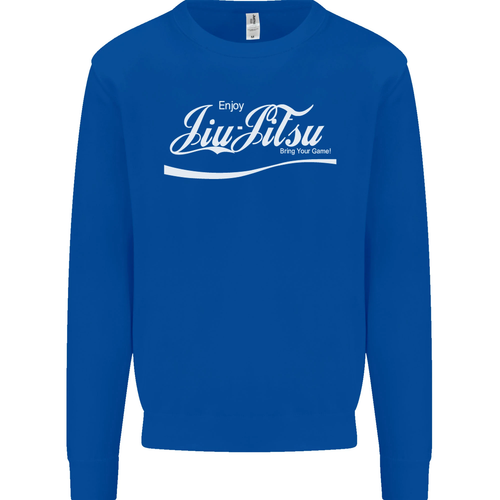 Enjoy Jiu Jitsu MMA Mixed Martial Art Funny Kids Sweatshirt Jumper - Picture 30 of 82