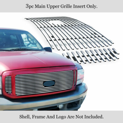 1999-2004 Ford Excursion Show Chrome Front Billet Grille