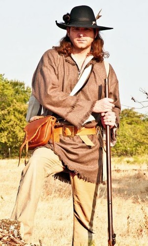 Suéter de Lana Rifleman Leña Camisa de Caza Comercio de Piel Cita Hombre de Montaña - Imagen 2 de 4