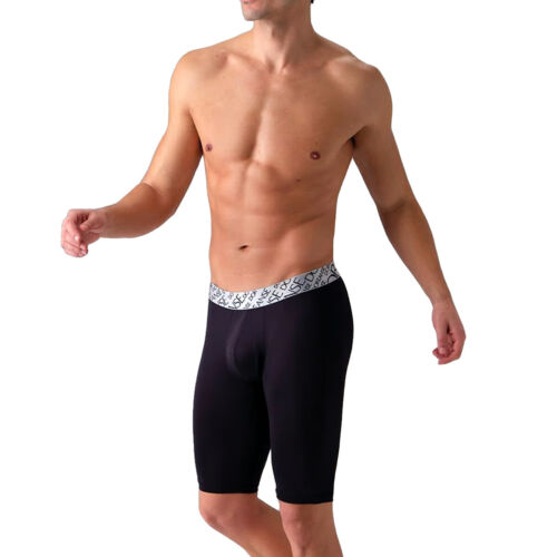 NEU Doreanse 1786 seidige atmungsaktive leichte sportorientierte lange Boxershorts - Bild 9 von 10