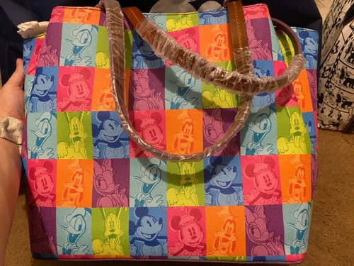 Dooney & Bourke Disney Parks POP ART Flynn Tote Fab Five NWT - Picture 2 of 4