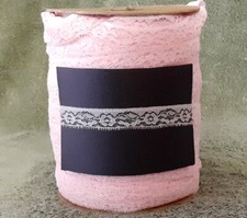 Full Roll Pink Lace Trim 400 Yards x 3/4" O31AL ONLY .39 per YARD FREE SHIP