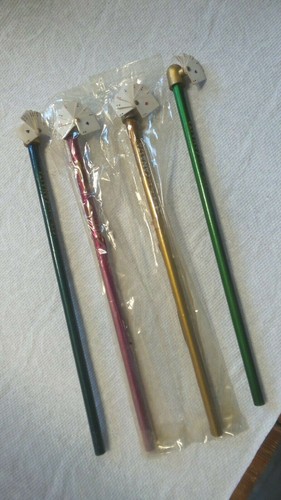 4er Set Vintage, Neuheit CANASTA STIFTE, Miniatur Kartenaufleger - Bild 1 von 3