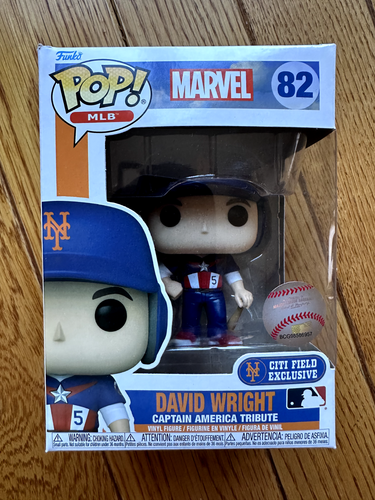*NEU* David Wright Captain America Marvel NY Mets Citi Field Limited Funko Pop