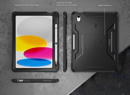 Poetic Revolution Series Case for iPad 10.9 10th gen (2022) Cover with Kickstand - Picture 7 of 25