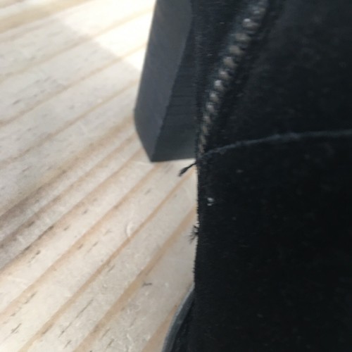 Stivaletti Nine West donna 6,5 stivaletti neri pelle zip fibbia tacco borchie - Foto 13 di 16