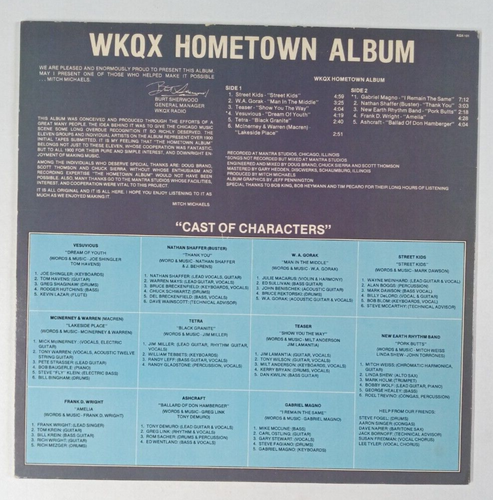 WKQX Hometown Album Lp Compilation - Picture 2 of 4