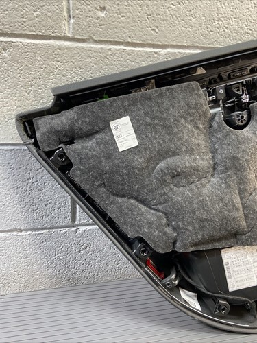 2019-2023 Audi A6 C8 Rear Right Door Card Panel Brown Leather OEM *NOTE* - Picture 15 of 16