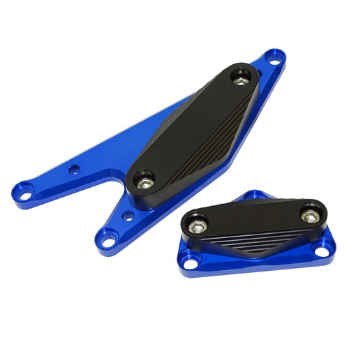 Blue Engine Stator Starter Cover Crash Pad Sliders For SUZUKI GSX650F Bandit 650 - Picture 3 of 6