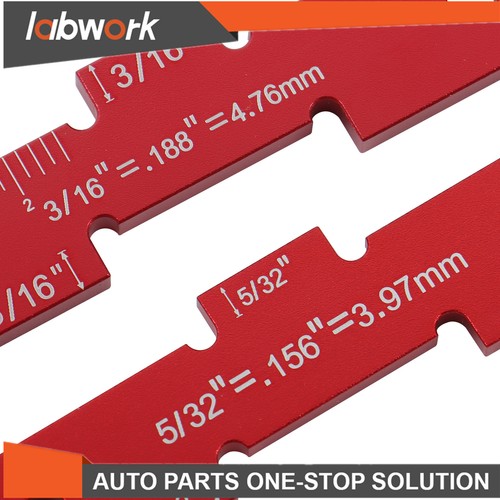 Labwork 14 Pcs Router Table Setup Bars Precision Aluminum Setup Blocks - Picture 16 of 20
