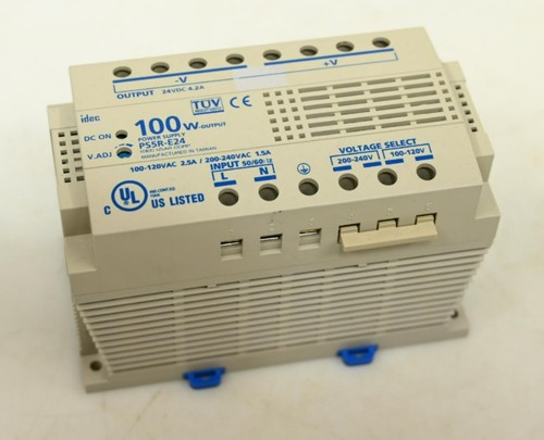 IDEC PS5R-E24 Power Supply 100-120 VAC 2.5A/200-240VAC 1.5A, 50/60Hz - Picture 1 of 5