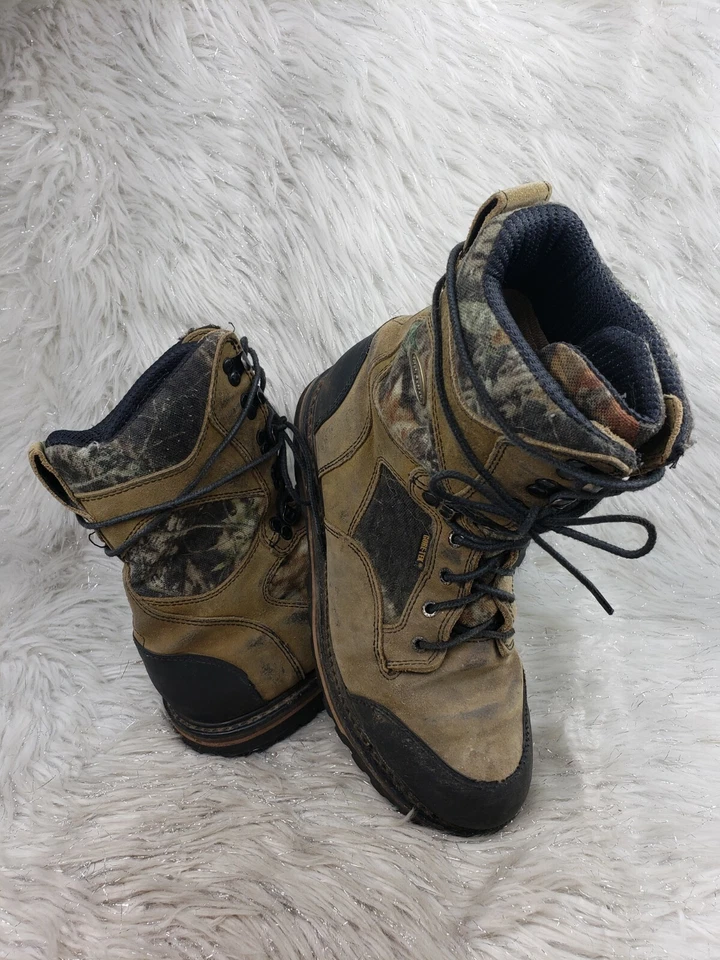 IRISH SETTER por Red Wing Talla 10 D Gore-Tex Marrón Gamuza Camuflaje Aislante 400 Gramos Foto 3 de 4