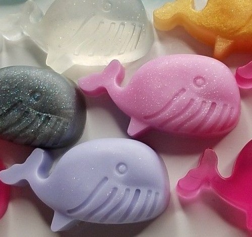 Jabones de baby shower de ballenas náuticos ducha novia boda Luau playa hechos a medida 25 - Imagen 6 de 37