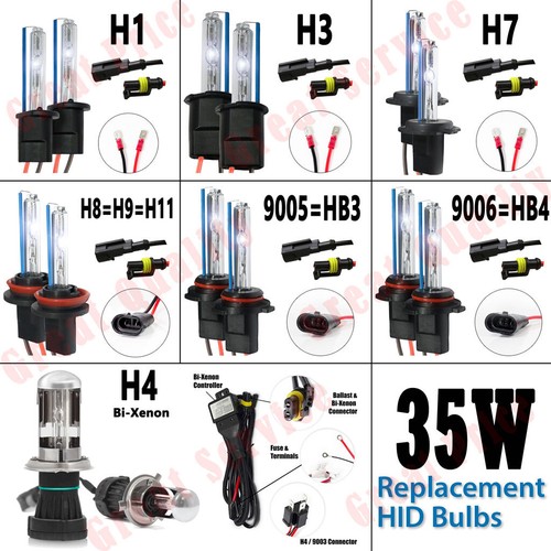 55W/75W/100W/150W Replace HID Bulbs For Xenon Conversion Kit H1 H7 H8 9005/6 H4 - Picture 13 of 18