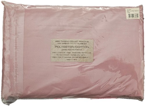 Linen House Plum KING SINGLE Bed Pleated Valance | 250TC Percale - Picture 2 of 4