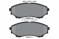 Textar 2435301 Bremsbelagsatz, Scheibenbremse FüR Ford, Ford Asien & Ozeanien