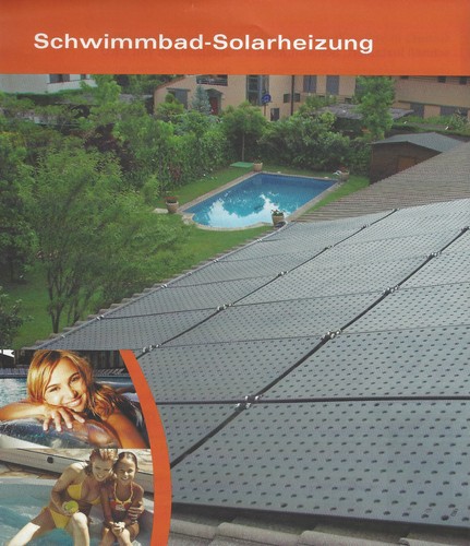 OKU Komplettset Solar-Poolheizung – Für Bis 18 M² Wasserfläche, Inkl. Regelung & 3-Wege-Ventil