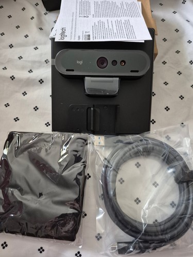 Logitech Brio 4K Pro Webcam V-U0040 4K Ultra HD Video & HDR