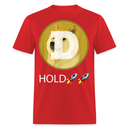 Dogecoin To the Moon Shirt Doge HODL Rocket Crypto Meme T-Shirt Gr. S-6XL - Bild 63 von 82