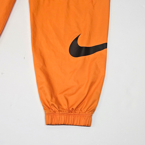 Nike Women's Jogger Pants Woven Swoosh Orange Cargo High Waist Pants Size XS - Picture 5 of 7