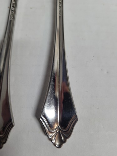 Lot of 6 COMMUNITY BY ONEIDA "KENWOOD" Salad/Dessert FORKS - Picture 7 of 19