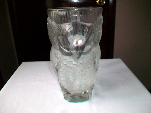 LUMINARC LARGE GLASS PARROT BIRD MUG STEIN TROPICANA LAS VEGAS 32 oz. - Picture 3 of 12