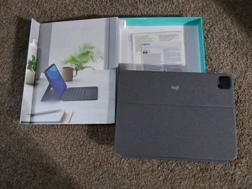 Logitech Combo Touch Keyboard Case W/trackpad & Smart Connector Technology - Zdjęcie 2 z 5