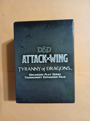 D&D Attack Wing: Tyranny of Dragons [WOTC Expansion Box Fantasy BLIND] NUEVO - Imagen 1 de 4