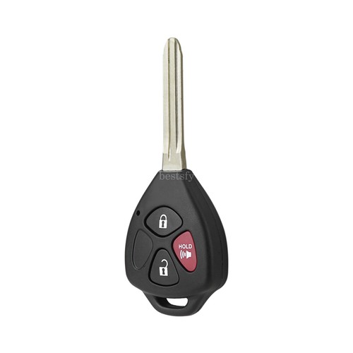 2 Remote Key Shell Fob Case Shell For Toyota Venza Camry RAV4 Yaris Scion TC - Picture 4 of 9