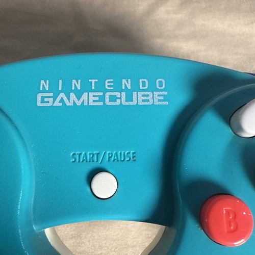 Nintendo GameCube Custom Controller Teal White OEM - Bild 2 von 11