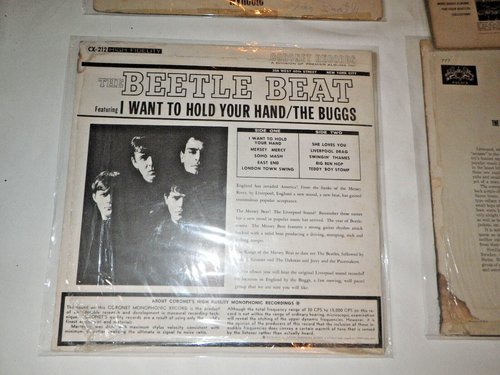 Lot of 6 "Beatles Theme" Vinyl Record Albums, 3 by Beatles, 3 by Cover Bands - Picture 10 of 24