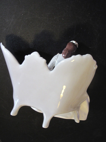 VTG Florence California Ceramics Elizabeth Green Settee Porcelain Lady Figure - Picture 12 of 17