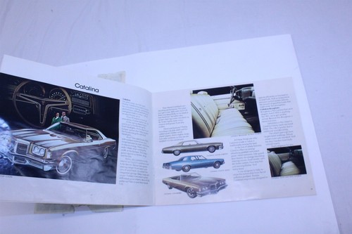 1972 Pontiac Brochure & Original Window Sticker From 4 Door Sedan Catalina - Picture 8 of 14