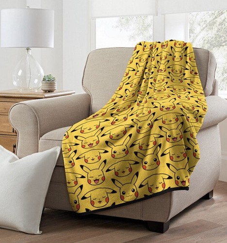 POKEMON Super Plush Throw Blanket 46" x 60" - NEW - Picture 5 of 6