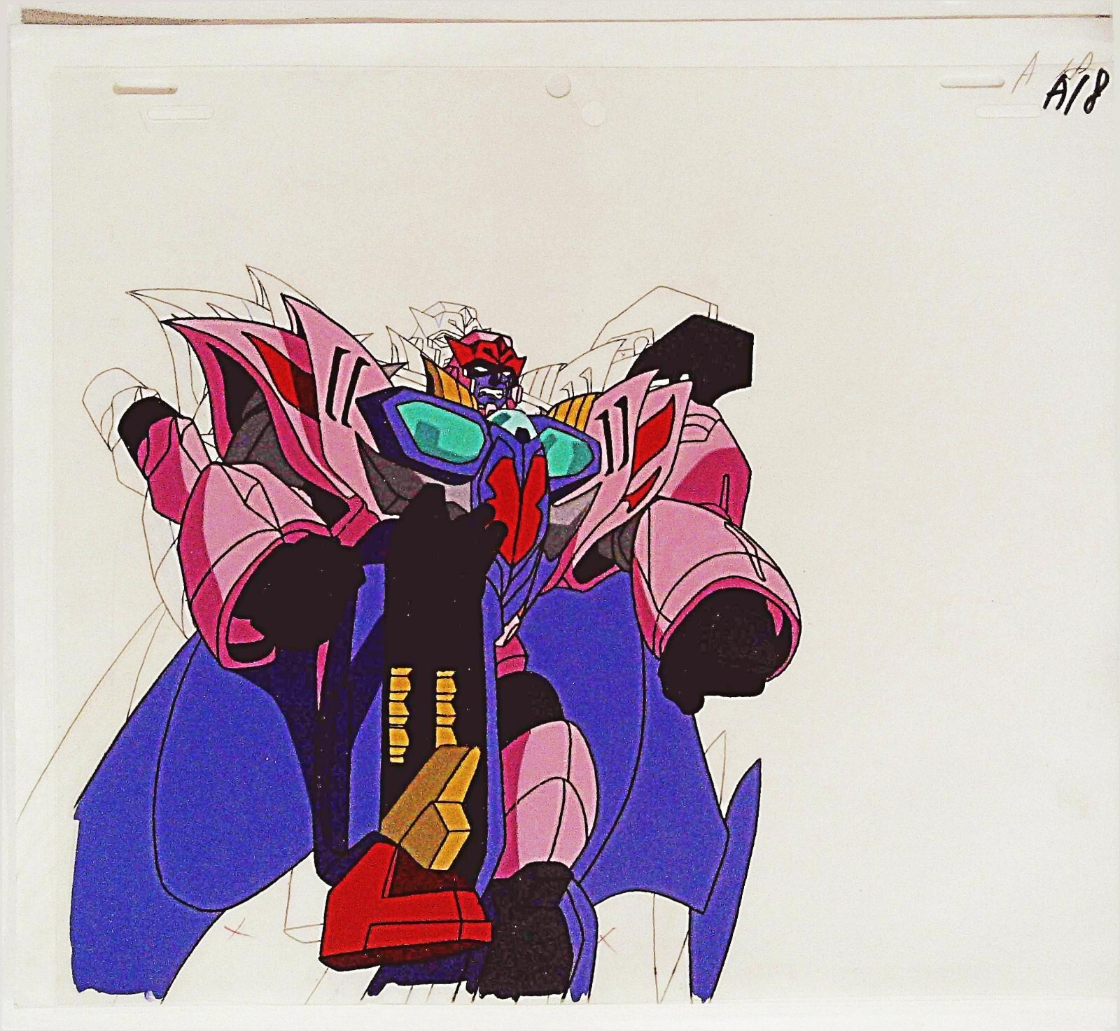TRANSFORMERS BEAST WARS II 2 GALVATRON ANIME PRODUCTION CEL 7 eBay
