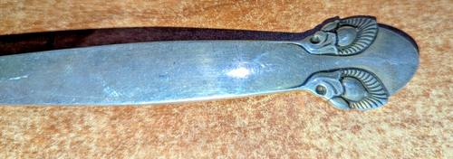 Georg Jensen Bittersweet Sterling Silver Meat Fork 2.3 troy - Picture 3 of 7