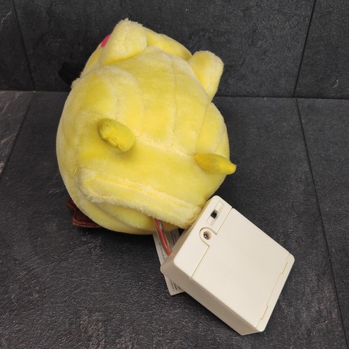 Pokemon Pikachu con sonido, mejillas luces y orejas tambaleándose | 1999 Hasbro Vintage - Imagen 11 de 12
